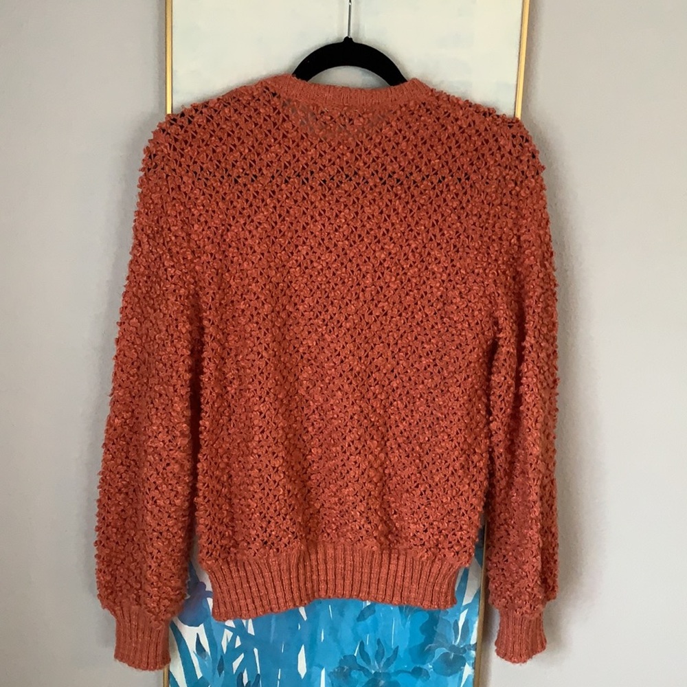 Vintage Crocheted Sweater - Picture 3 of 4